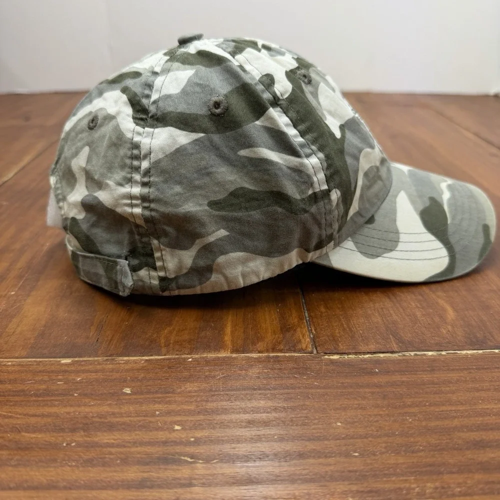 The Black Dog Youth Camo Baseball Cap Hat Kids Boys Girls 5-12 Strapback